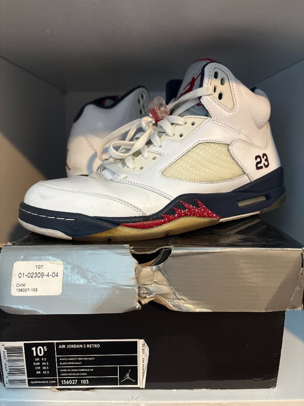 Air Jordan Olympic Retro 5s